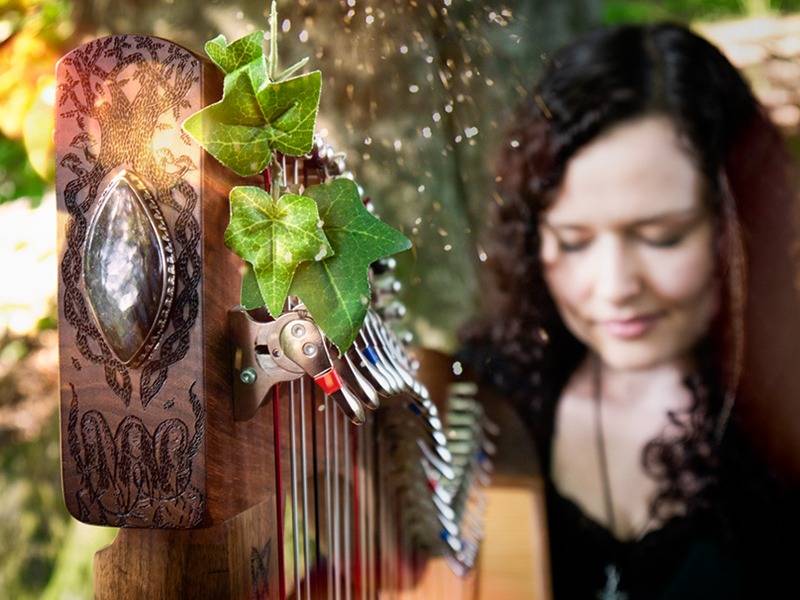 Selkie Anderson Harp Selkie Anderson with Harp